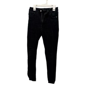 Zara Women's Skinny Jeans Black Size 6